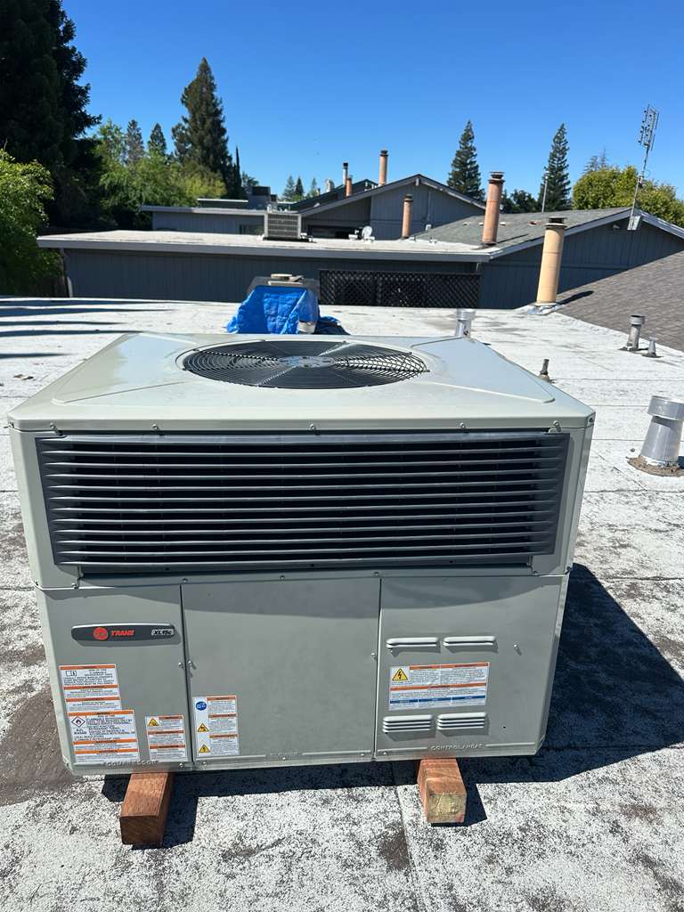 Technician performing precision HVAC diagnostics